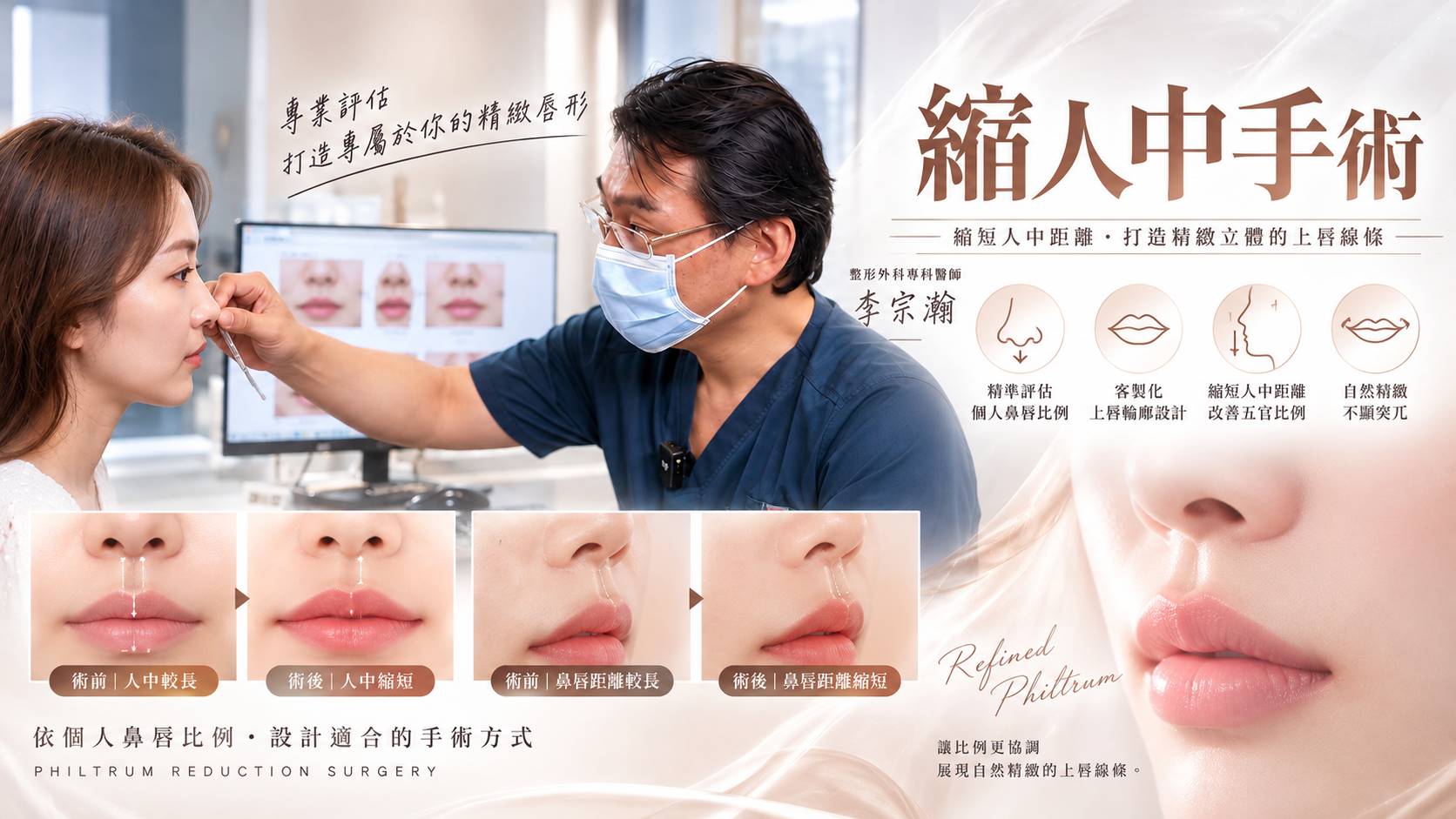 台南縮人中縮短手術權威醫師推薦價格費用介紹005